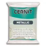 Cernit Metallic Polymer Clay, 676 Turquoise- 56g - 2wards Polymer Clay & Crafts