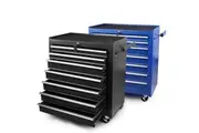 7-Drawer Drawer Tool Box Trolley Cabinet - Heavy Duty Tool Chest Garage Storage Cart Organizer