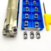 Metal Milling Cutter Arbor Double Sided Insert Tool Holder CNC Machine Parts
