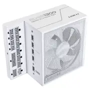 Lian Li 1300W EG1300.WE 80+ Platinum T-Shape ATX Power Supply with 4 Port USB Hub - White (EG1300.WE)