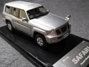 Wit's W347 1/43 Safari Grand Road Limited Diamond Silver Diecast Model Minicar