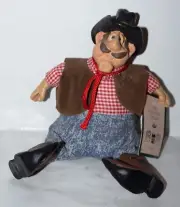 Chaps - The Country Folks Russ stuffed toy Shelf Sitter cowboy guy figure