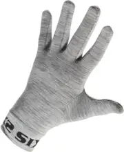 SIXS GLX Merino Inner Gloves, grey, Size S M for Men