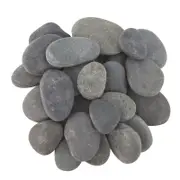 Tuscan Path 30 - 50mm 1.5kg Natural Stone Black Pebbles