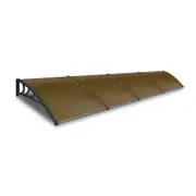 Glasshaus 4 x 1M Window Door Awning Canopy Outdoor Patio UV Sun Shield Shade Waterproof Cover