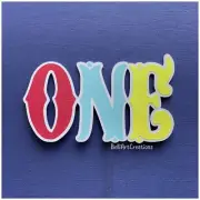 Circus One Smash Cake Birthday Cake Topper Paper Party Decoration