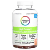 在飛比找iHerb優惠-[iHerb] Rainbow Light 優效維生素 D3