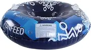 Snow Tubes for Sledding | Outdoor Snow Toy with 2 Handles Inflatable Sled | Tear-Resistant Sledding Tube Winter Toys for Children Adults