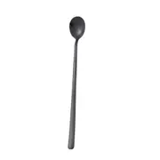 3Pcs Stainless Steel Mixing Spoon Golden Mirror Light Long Handle Coffee Round Head Scoop