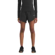 Reebok Running/Training Womens Polyester Short Night Black Elastic Waist