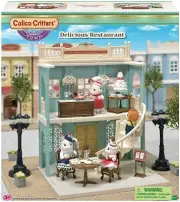 Calico Critters Town Series Delicious Restaurant Set Playhouse CC3012 New