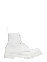 [Mm6 X Dr. Martens] Mm6 X Dr. Martens-Stivali Da Motociclista In Pelle Mm6 X Dr. Martens-Donna 37 IT