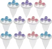 PTMTFYL 11 Pcs Floating Hair Filtering Mesh Removal, Lint Catcher for Washing Machine, Reusable Hair Filter Cleaning Mesh Bag, Washer Hair Catcher Laundry, Pet Dog Cat Hair Remover