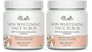 Skin Whitening Facial Scrub Skin Brightning Deep Cleansing & Exfoliating Formula Scrub 100 gm Pack Of 2 Jar 200 gm