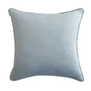 [Florabelle Living] 55cm Throw Cushion Light Blue Velvet