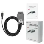 VGATE VLINKER FS ELM327 OBD2 掃描儀 USB 適配器適用於 FORSCAN HS/MS-CA