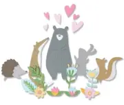 Sizzix Thinlits Dies By Olivia Rose 11/Pkg-Quirky Animals