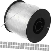 KONTONTY 200m Nylon Fishing Line Invisible String for Hanging Decor Frame Wire Craft Projects Saltwater Freshwater Fishing