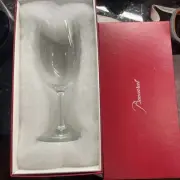 Chateau Baccarat crystal wine glass w/Box