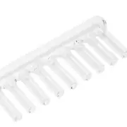 Dandruff Removal Glass Comb Shaped Probe For Electrotherapy Instrument Purpl GBD