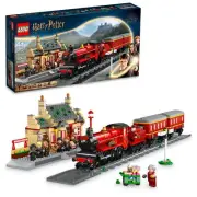 Harry Potter Hogwarts Express & Hogsmeade Station Building Set, 8 Minifigures In