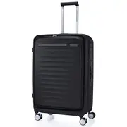 American Tourister Frontec 75 cm Expandable Front Opening Suitcase - Black
