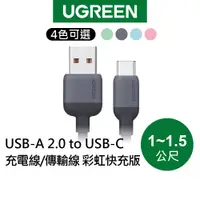 在飛比找蝦皮商城優惠-【綠聯】USB-A 2.0 to USB-C 充電線/傳輸線