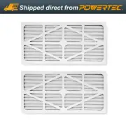 POWERTEC Outer Filter for POWERTEC/WEN Air Filtration System, 2PK (75020-P2)