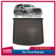 3D TPE Cargo Mat for Ford Everest UA Series 2015-2022 Boot Mat Boot Liner Trunk Mat