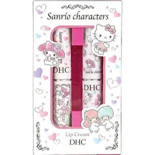 【樂悠悠百貨】現貨 2支禮盒裝 日本DHC唇膏 三麗鷗Hello Kitty 護唇膏禮盒