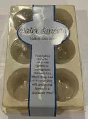 Water Dancers Floating Glass Domes Water Garden/Arrangements /Accessories NEW