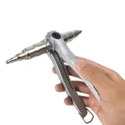 1/4 - 7/8 in Handheld Manual PIPE Tubing SWAGE SWAGING EXPANDER TOOL COPPER Tube