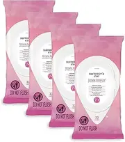 Summer's Eve Simply Sensitive Cleansing Cloths for Sensitive Skin - PH-Balanced - Help Wipe Away Odor Causing Bacteria - Doctor Tested - 32 Cloths (Pack of 4)