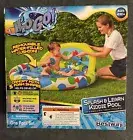 H20 GO Splash & Learn Kiddie Pool, 47" x 46" x 18", Match Shapes, Bestway