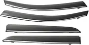 Side Window Deflector Compatible for Hyundai Verna Sedan 2017 2018 2019 2020 2021 2022 Car Weathershield Door Visor Wind Sun Rain Guards