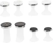 VICASKY 8 pcs Toe Separators for Nail Polish Application Decorative Pedicure Spacers for Women Comfortable Reusable Design for DIY Nail Art and Manicures