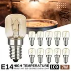 10Pcs Himalayan Salt Lamp Globe Bulb Light Bulbs Oven Heat Resisting 7W E14