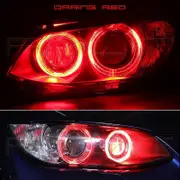 2Pcs LED Angel Eyes Marker Lights Bulbs Fit for E39 E53 E60 E61 E63 E64 E65 E66 E83 X3 E53 X5 red
