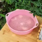 Plastic Round Sifting 3mm Strainer Sand Durable Soil Sieve Sifter