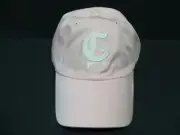 NWT Callaway Women's Golf Cap 100% Cotton Hat Pink Adjustable Vintage "C" New
