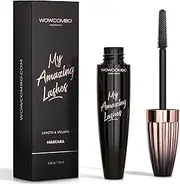 (RICH BLACK) - My Amazing Lashes Mascara - Volume and Length - Lengthening Mascara for Voluminous Lashes - Smudge-Proof, Stays On All Day - Eye Makeup for All Ages & Skin Types - Instantly Create The Look of Lash Extensions (RICH BLACK)