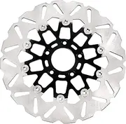 RAPIHIDAN 11.8" Front Floating Brake Disc Rotor Compatible with Harley Davidson Touring Road King 08-20, Road Glide Street Glide 08-13, Dyna Fat Bob 08-17, Trike V-ROD, Update Floating Rotor
