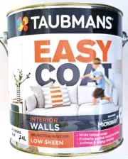 Taubmans Easy Coat Interior Walls Low Sheen Anti-Bacterial Hi Chroma Blue 4L