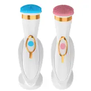 3 IN 1 Facial Cleansing Brush New Electric Cleanser Face Spin Brush Facial For Skin Deep Clean Electric Wash Brush Instrument