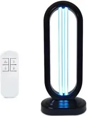 38W UV Lamp Sterilization UV Disinfector Portable Purple Light Lamp for Bedroom
