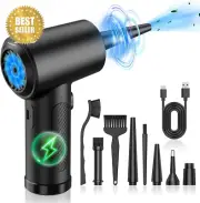 Compressed Air Duster-100000Rpm Keyboard-Cleaner for Computer 7600Mah