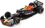 [Bburago] The Cast Compatible with Red Bull RB18 2022 Max Verstappen No. 1 with Casco Race - Scale 1/43 Length 12 cm