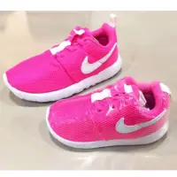 在飛比找蝦皮購物優惠-保證正品 ✨ nike rosherun 小童 鬆緊帶款 粉