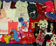 NWT Girl Clothes Lot 4T 32pc Spring Summer Fall Winter Dress Top Swim Shoes New