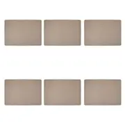 6x Maxwell and Williams Table Accents Textured Placemat 43x30cm - Beige